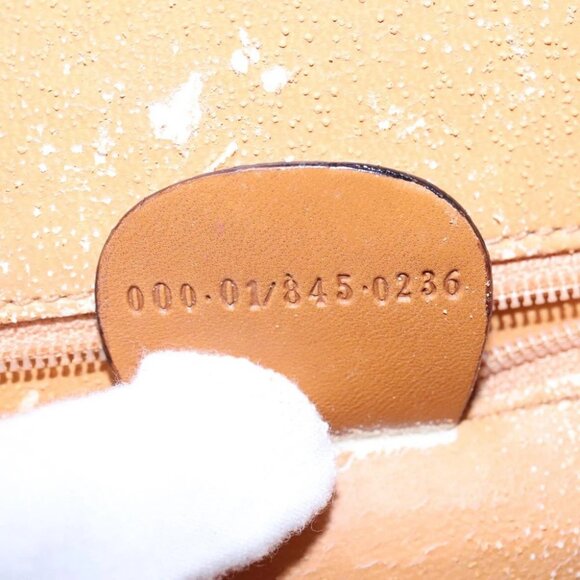 GUCCI Hand Bag Leather 2way White Gold - Picture 13 of 14